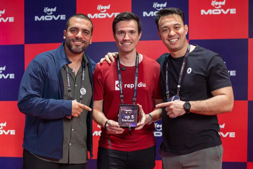 Equipe da Repediu celebra reconhecimento entre as 5 startups mais promissoras do food service.