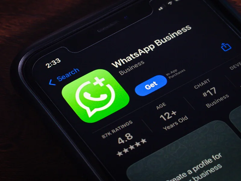 como montar um cardápio no WhatsApp Business