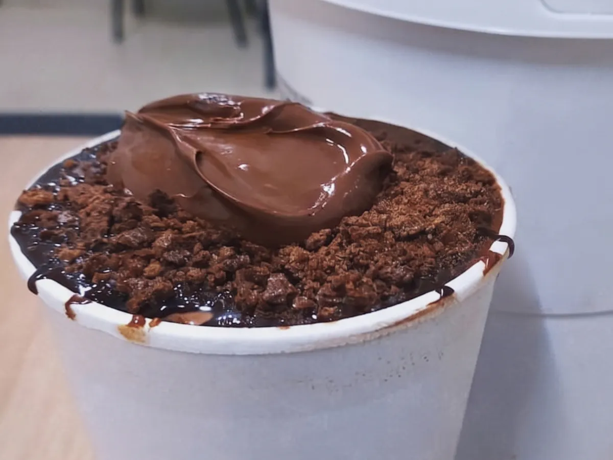 Açaí Cremoso — antes