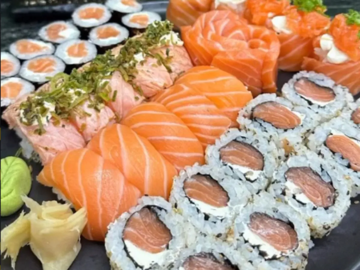 Combinado de Sushi — antes